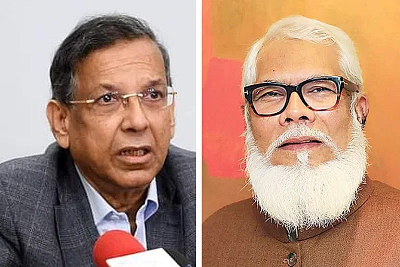 Former law minister Anisul Huq and former prime minister Sheikh Hasina’s private industries and investment advisor Salman F Rahman